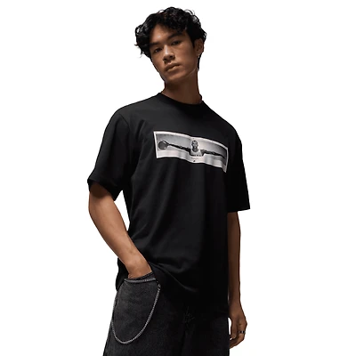 Jordan NC Wings Photo Short Sleeve Crew  - Men's