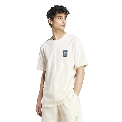 adidas Originals Leisure League Badge T-Shirt  - Men's