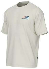 New Balance Athletics Multi Color Logo T-Shirt  - Men's