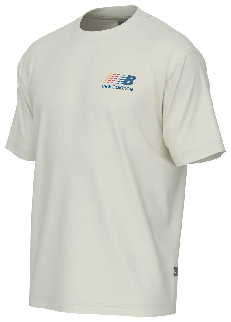 New Balance Athletics Multi Color Logo T-Shirt - Men's