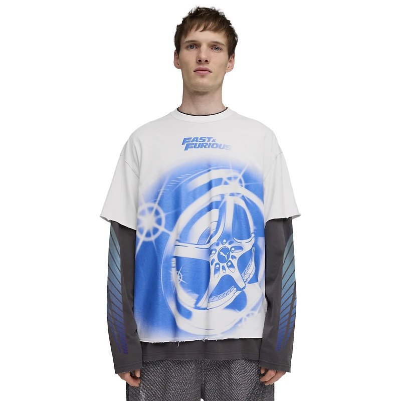 PUMA T-shirt à manches longues Fast & Furious - Pour hommes