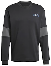 adidas Haut à col ras du cou en molleton Adibreak - Pour hommes