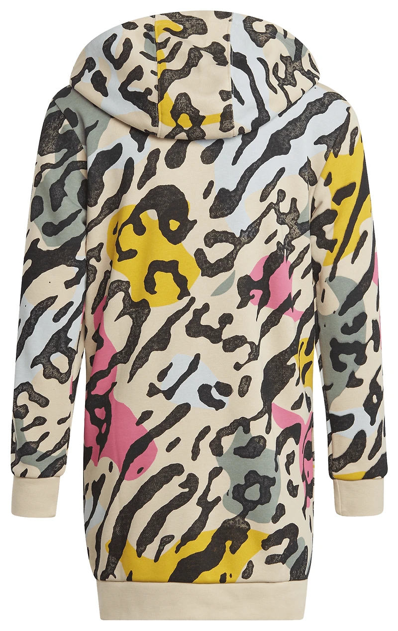 adidas Originals AOP Animal Full Zip Hoodie  - Girls' Grade School