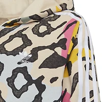 adidas Originals AOP Animal Full Zip Hoodie  - Girls' Grade School