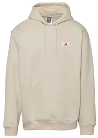 New Balance Essential Woven Label Pullover Hoodie  - Men's