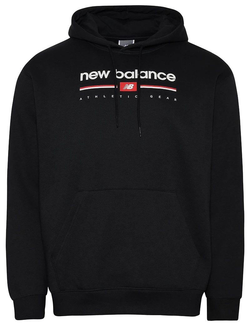 New Balance Logo Stripe Hoodie