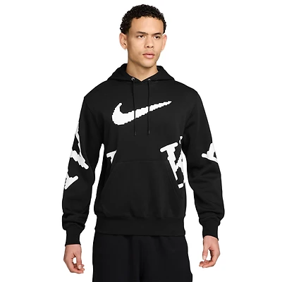 Nike Club Basketball Graphic Neo Varsity Hoodie  - Men's