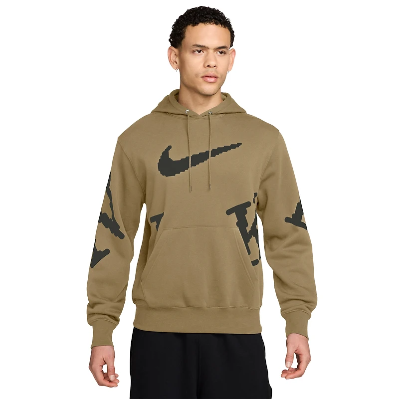 Nike Club Basketball Graphic Neo Varsity Hoodie - Men's