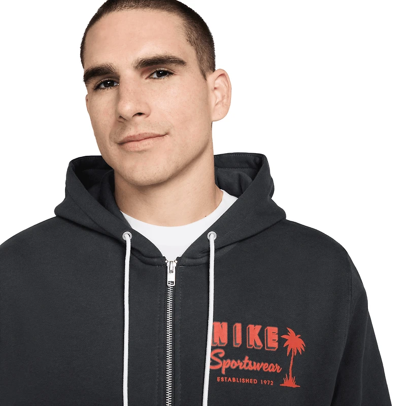 Nike Club Full Zip BB Hoodie  - Men's