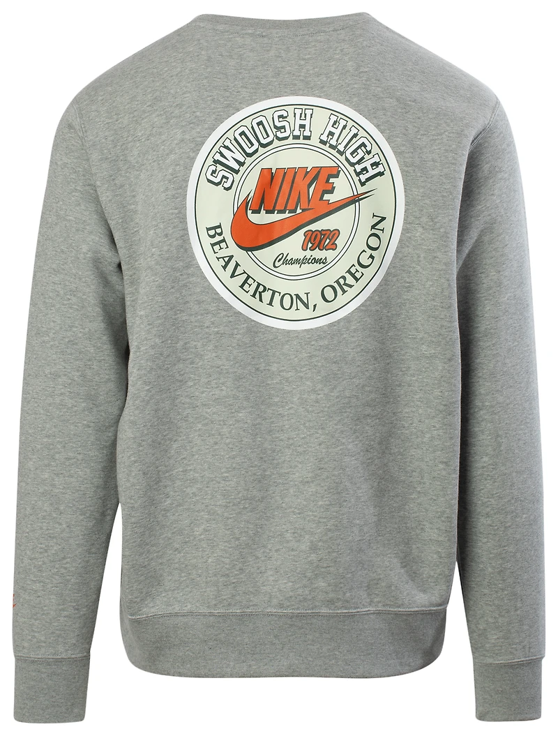 Nike Haut à col ras du cou en molleton Swoosh High - Pour hommes