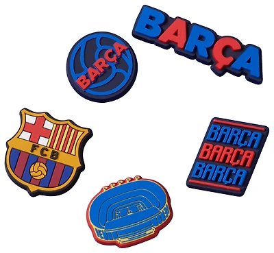 Crocs Barcelona FC 5 Pack Jibbitz  - Adult
