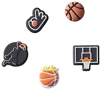 Crocs Paquet de 5 breloques Jibbitz d’équipe de basketball - Adulte