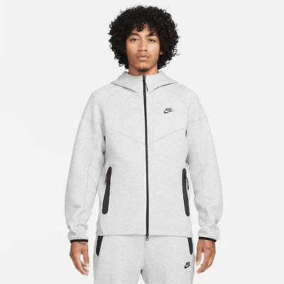 Nike Chandail à capuchon avec glissière complète en molleton Tech - Pour hommes