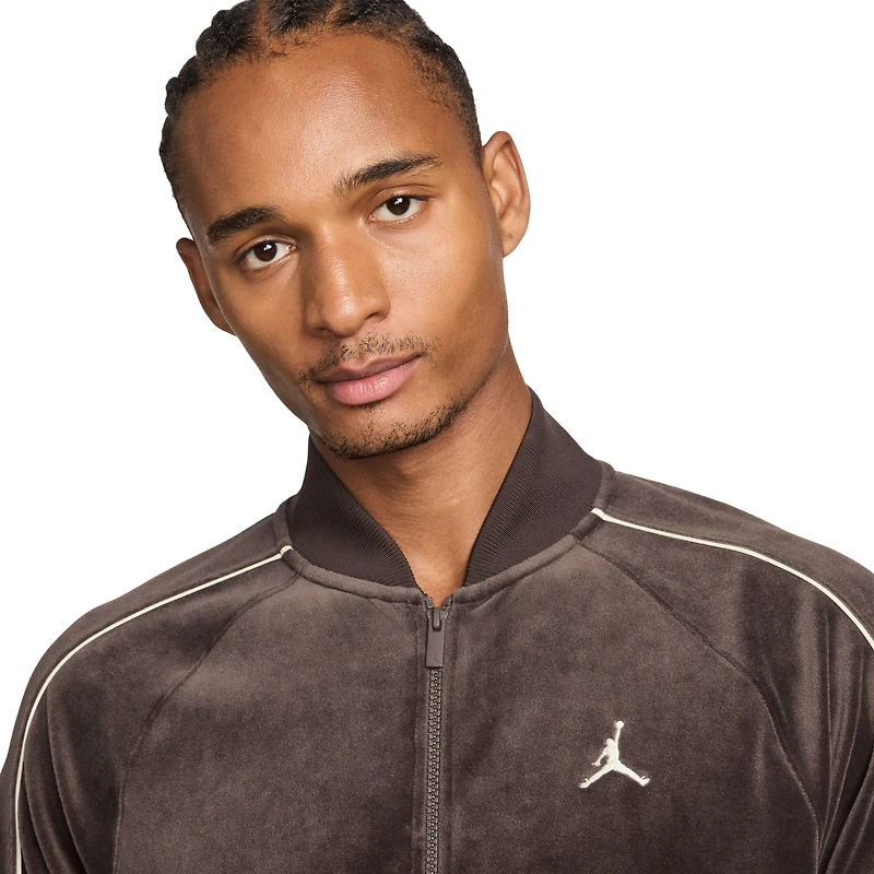Nike Brooklyn Velour Track Jacket  - Men's