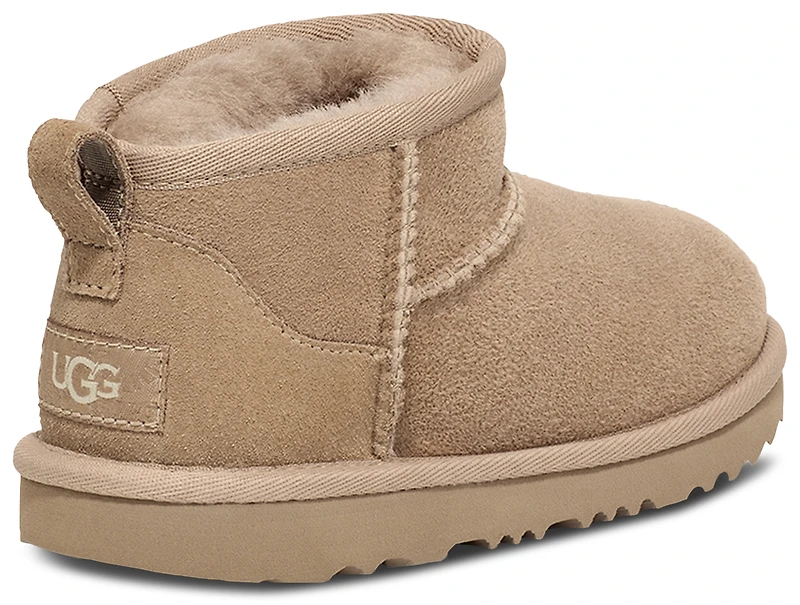 UGG Girls UGG Classic Ultra Mini - Girls' Grade School Shoes Dune Size 06.0