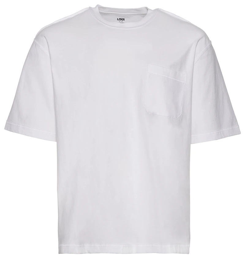 LCKR Reverse Heavy Weight Pocket T-Shirt  - Men's