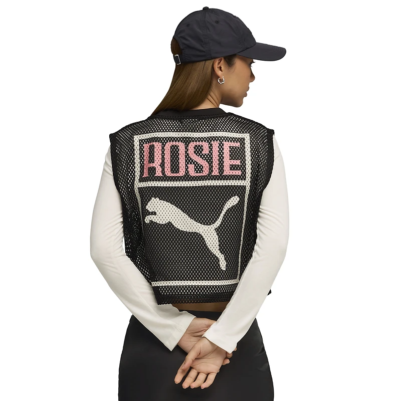 PUMA x Rose Mesh Top  - Women's