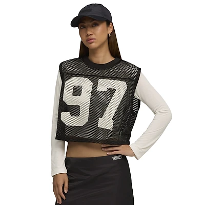 PUMA x Rose Mesh Top  - Women's