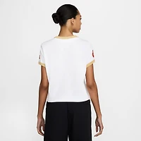 Nike Club Moto Short Sleeve T-Shirt  - Women's