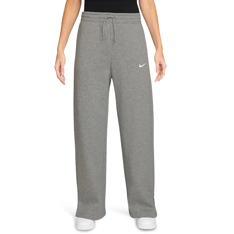 Nike Phoenix Fleece High Rise Wide Pants  - Women's