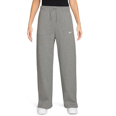 Nike Phoenix Fleece High Rise Wide Pants  - Women's