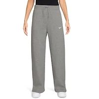 Nike Phoenix Fleece High Rise Wide Pants  - Women's