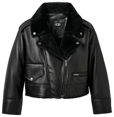UGG Finnian Fluff Moto Jacket  - Women's
