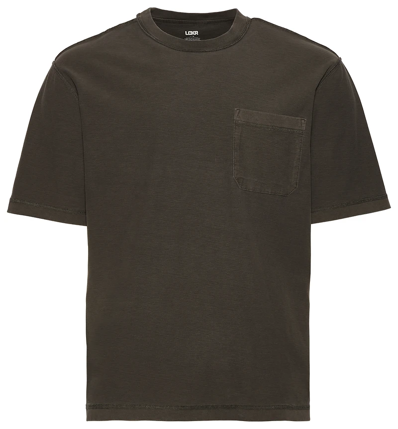 LCKR Reverse Heavy Weight Pocket T-Shirt  - Men's