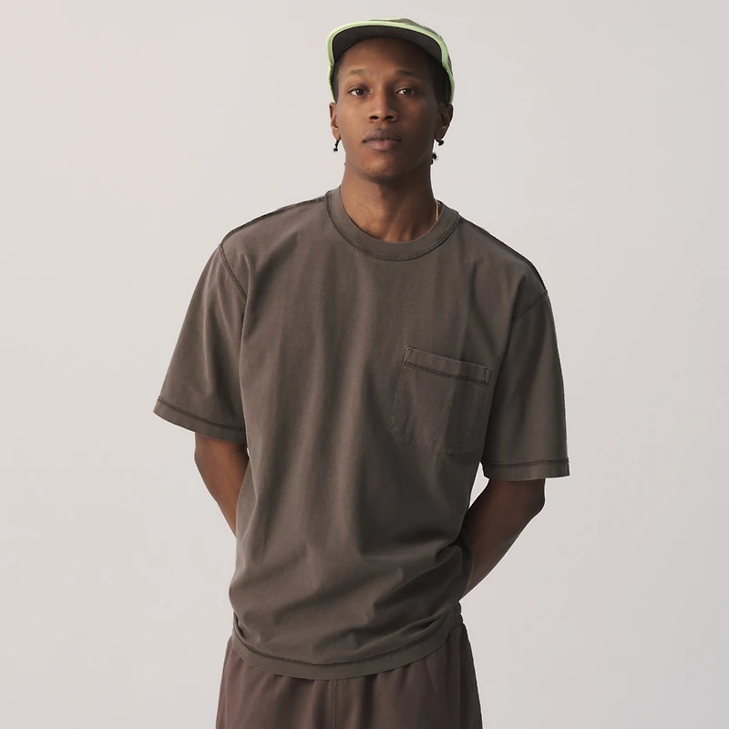 LCKR Reverse Heavy Weight Pocket T-Shirt - Men's