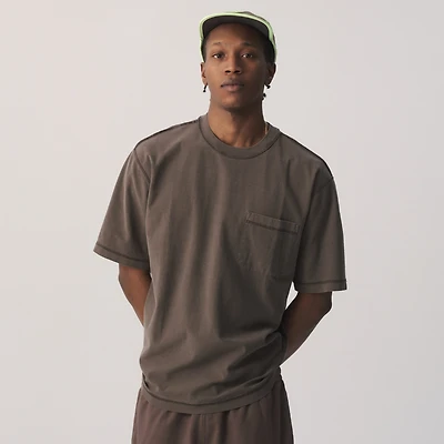LCKR Reverse Heavy Weight Pocket T-Shirt  - Men's