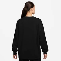 Nike Haut à col ras du cou en molleton Street - Pour femmes