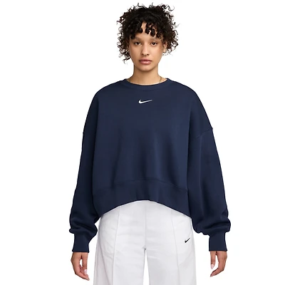 Nike NSW Style Fleece Crew OOS  - Women's