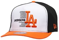 New Era Dodgers 9FIFTY A-Frame Curve 50th Cap - Men's
