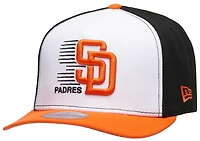 New Era Padres 9FIFTY A-Frame Curve Cap - Men's