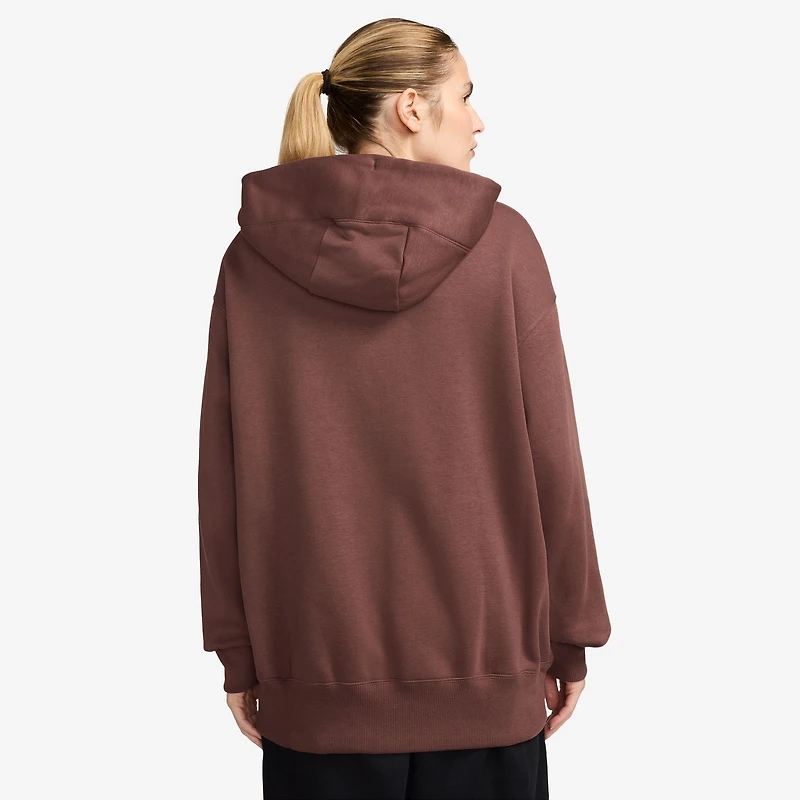Nike Haut à manches longues en molleton avec glissière pleine longueur Phoenix - Pour femmes