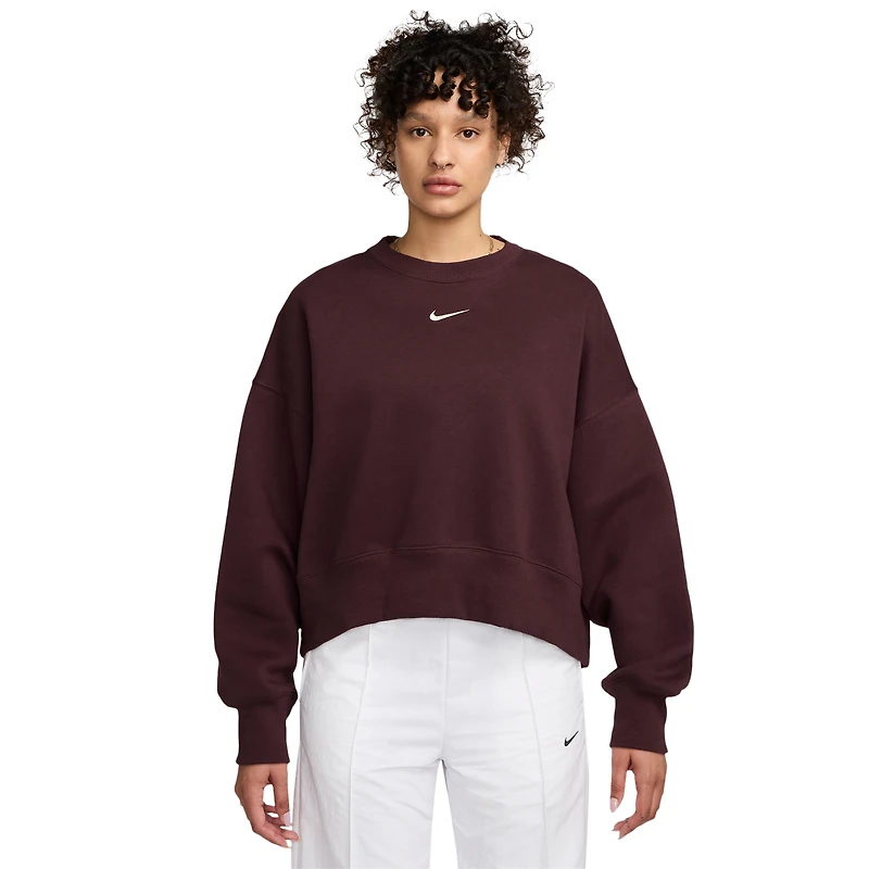 Nike NSW Style Fleece Crew OOS - Women's