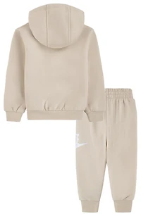 Nike Boys NSW Club Fleece Set - Boys' Toddler Brown/Brown