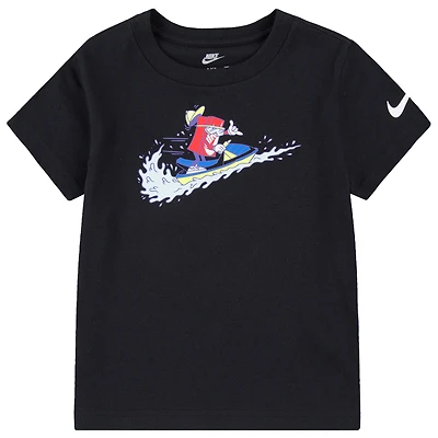 Nike Boys Nike Seasonal Boxy T-Shirt - Boys' Toddler Black/Multi Size 2T