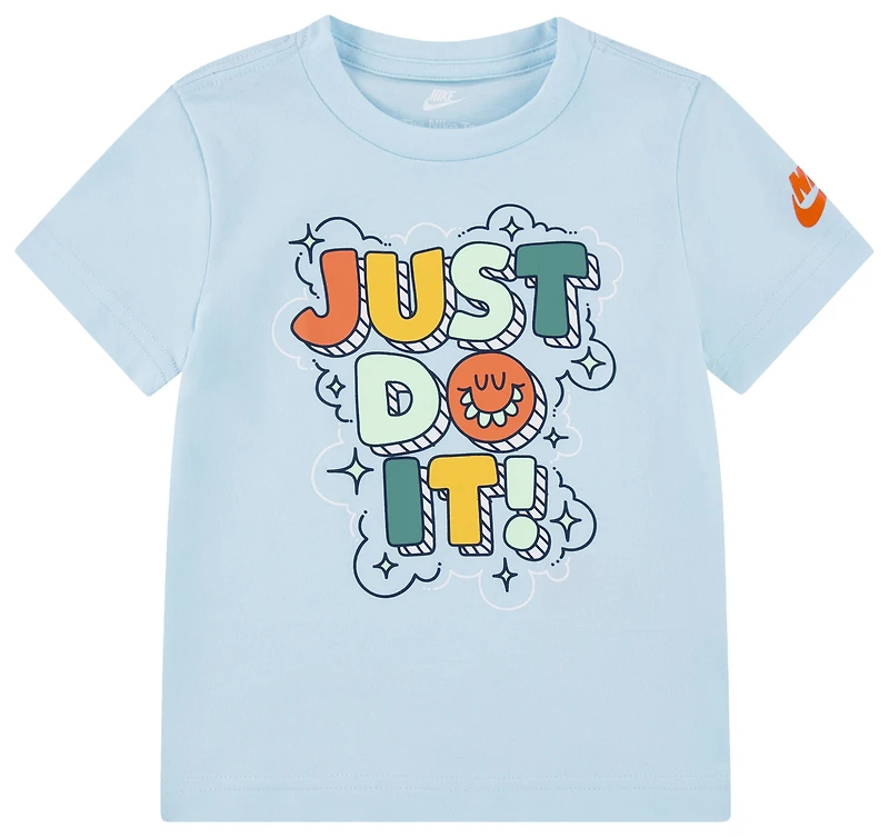 Nike Boys Bubble JDI T-Shirt - Boys' Toddler Multi/Blue