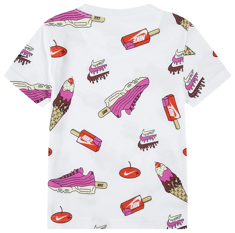 Nike Sole Food Print Basic Short Sleeve T-Shirt - Boys' Toddler