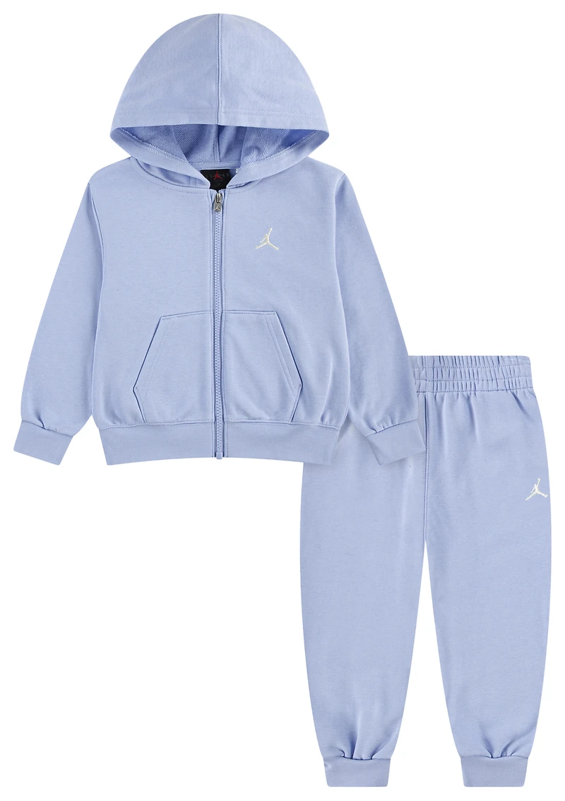 Jordan Brooklyn Ft Full Zip Set  - Girls' Toddler
