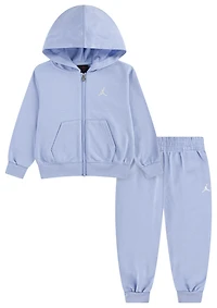 Jordan Brooklyn Ft Full Zip Set  - Girls' Toddler