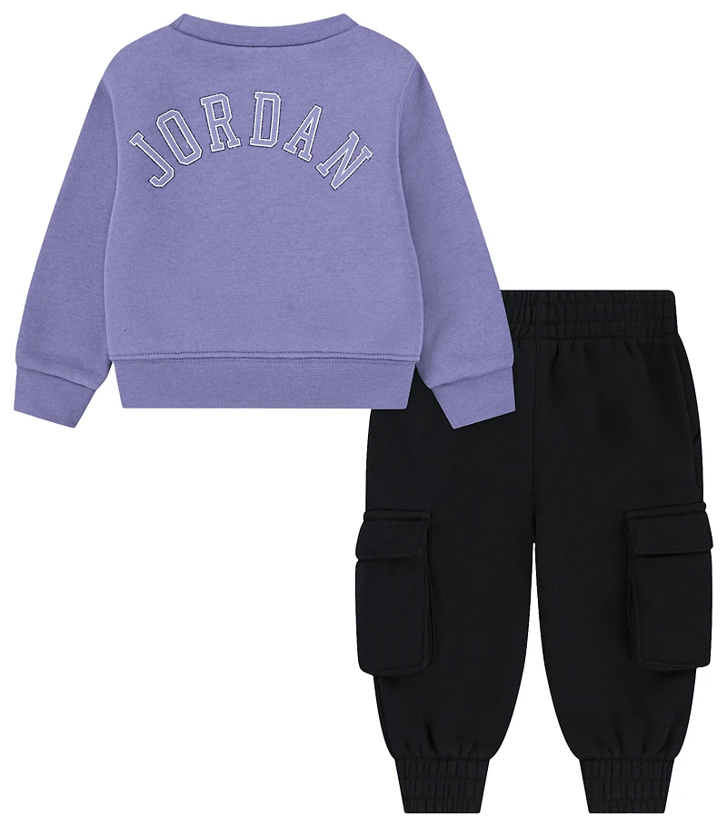 Jordan Blue Jean & Bling Pants Set  - Girls' Infant