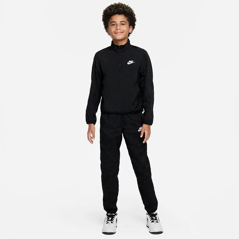 Nike HBR Woven Quarter Zip Tracksuit - Boys' Grade School