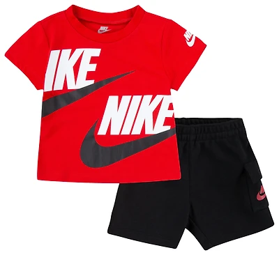 Nike Club HBR Cargo Futura Shorts Set  - Boys' Toddler