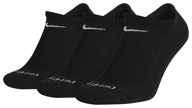 Nike 3 Pack Dri-FIT Plus No Show Socks