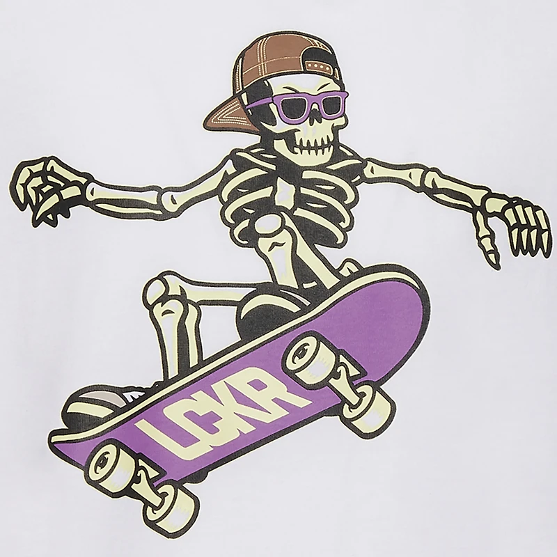 LCKR Kick Flippin' Bones Graphic T-Shirt  - Boys' Grade School