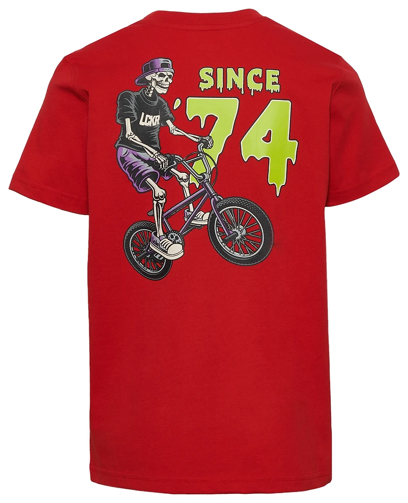 LCKR Biker Bones Graphic T-Shirt  - Boys' Grade School