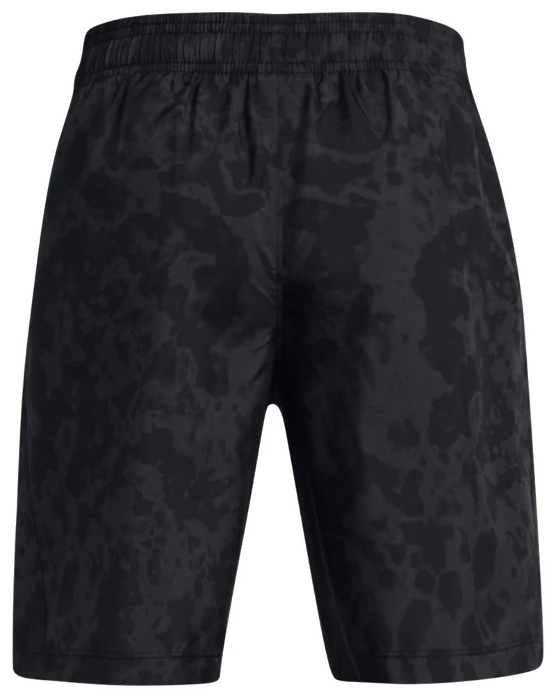Under Armour Woven Printed Shorts  - Boys' Grade School