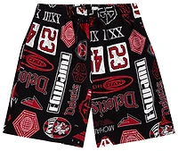 Jordan Essential AOP Fleece Shorts  - Boys' Grade School